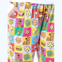 Scooby-Doo Womens' Relp Paw Print Square Icons Sleep Pajama Pants Multicolored 6 Scooby-Doo Womens' Relp Paw Print Square Icons Sleep Pajama Pants Multicolored -Women Clothing Shop GUEST 54c0eef1 0406 44f0 8b1a 2bf40fbc200c
