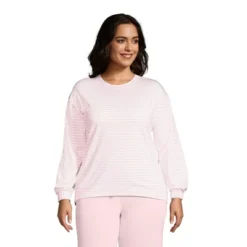 Lands' End Women's Lounge Long Sleeve Pajama Sweatshirt -Women Clothing Shop GUEST 55eb9d5c 69e9 461b aa5f aad32404d7ad