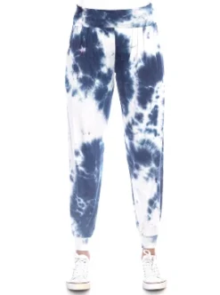 Women's Tie Dye Harem Pants With Pockets - White Mark -Women Clothing Shop GUEST 5839368d 571a 42ff 926b 57c03c1cda2b