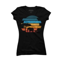 Junior's Design By Humans African Safari Sunset By Taisonjec T-Shirt -Women Clothing Shop GUEST 584a278e 2e91 438a a18f 03b7b9d881e3