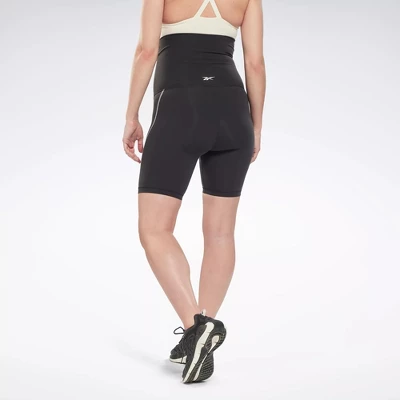 Reebok Maternity Legging Shorts Maternity Athletic Shorts 2 Reebok Maternity Legging Shorts Maternity Athletic Shorts - Image 2
