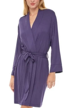 Women's Classic Soft Knit Short Lounge Robe With Pockets -Women Clothing Shop GUEST 5ac201df 6f24 4a6b af7b 54439ec09903