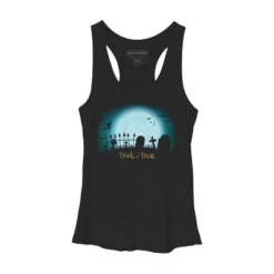 Women's Design By Humans Trick Or Treat By Darkstroke Racerback Tank Top -Women Clothing Shop GUEST 5fee8cf9 457d 4438 abbe 2fe928f9439f