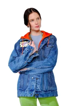 Members Only - Women's Chucky Hoodie Trucker Oversized Jacket -Women Clothing Shop GUEST 6086d3dd 73cb 47b2 a1a0 0d091bb69a78