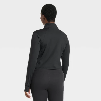 Women's 1/2 Zip Jacket - All In Motion™ 3 Women's 1/2 Zip Jacket - All In Motion™ - Image 3
