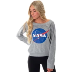 NASA Meatball Logo Juniors' Loungewear Long Sleeve Lounge Sleep Top NASA Meatball Logo -Women Clothing Shop GUEST 644bb383 49ab 4b3d b1ce 067cdc9a5fa5