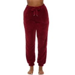 Women's Fuzzy Fleece Pajama Pants, Joggers With Drawstring, Elastic Waist 23 Women's Fuzzy Fleece Pajama Pants, Joggers With Drawstring, Elastic Waist -Women Clothing Shop GUEST 65ed0895 cb9d 45ed 8e4c 5566d99660e4