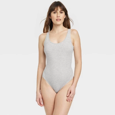 Women's Cotton Stretch Tank Bodysuit - Auden™ 6 Women's Cotton Stretch Tank Bodysuit - Auden™ - Image 6