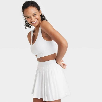 Women's Light Support Brushed Sculpt Bold Stitch Sports Bra - All In Motion™ 4 Women's Light Support Brushed Sculpt Bold Stitch Sports Bra - All In Motion™ - Image 4