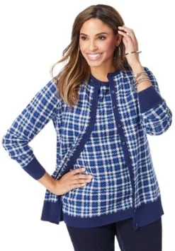 Jessica London Women’s Plus Size Fine Gauge Cardigan -Women Clothing Shop GUEST 67e9ccd8 14f9 4529 bb30 ca5f92ae76b5