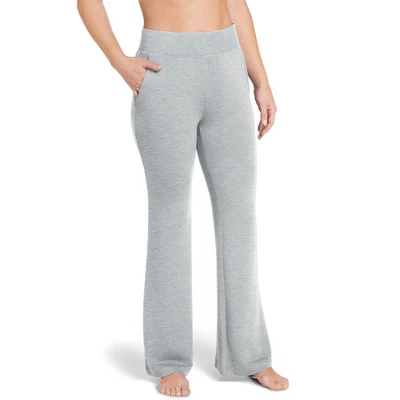 Jockey Women's French Terry Flare Pant 2 Jockey Women's French Terry Flare Pant - Image 2