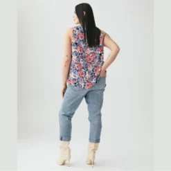 Molly & Isadora Women's Relaxed Boyfriend Jeans