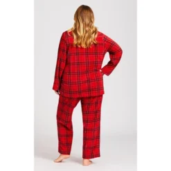 Women's Plus Size Fleece Check Sleep Top - Red | AVENUE 8 Women's Plus Size Fleece Check Sleep Top - Red | AVENUE -Women Clothing Shop GUEST 710c961e 5d91 4fd8 ad1a 0203612c0f91