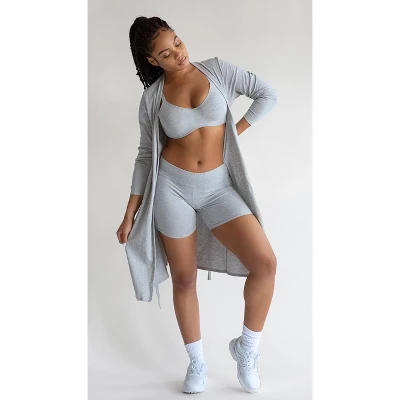 Smart & Sexy Comfort Cotton Lounge High-Waisted Biker Shorts 2 Smart & Sexy Comfort Cotton Lounge High-Waisted Biker Shorts - Image 2