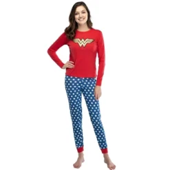Intimo Womens Wonder Woman Glitter Logo Pajama Set 7 Intimo Womens Wonder Woman Glitter Logo Pajama Set -Women Clothing Shop GUEST 757a3d55 f610 44dc 9ef3 259475eaa7df