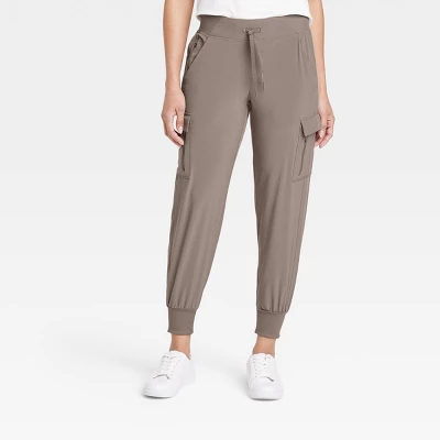 Women's Stretch Woven Tapered Cargo Pants - All In Motion™ 6 Women's Stretch Woven Tapered Cargo Pants - All In Motion™ - Image 6