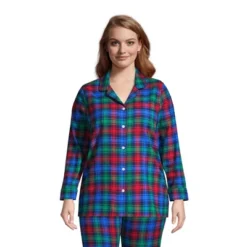 Lands' End Women's Long Sleeve Print Flannel Pajama Top -Women Clothing Shop GUEST 7a47f04c 98a1 47ac 9c76 79aaa93c73fb