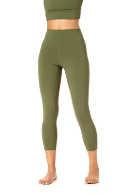 Anne Cole Active - Women's High Waist 7/8 Capri Legging 7 Anne Cole Active - Women's High Waist 7/8 Capri Legging - Image 7