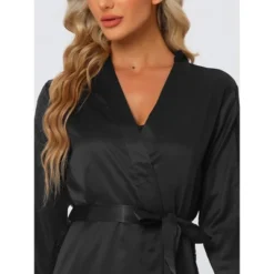 Cheibear Women's Satin Robe Lace Trim Long Sleeve Bridesmaid Gown Bathrobe 10 Cheibear Women's Satin Robe Lace Trim Long Sleeve Bridesmaid Gown Bathrobe -Women Clothing Shop GUEST 8501f6a4 5fbe 4ab9 8efd 040a9481022b