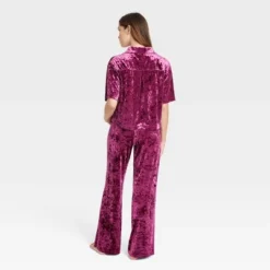 Women's Luxe Velour Pajama Set - Stars Above™