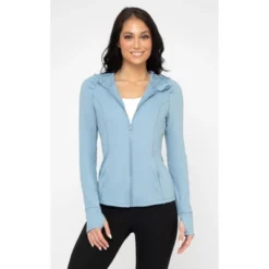 Yogalicious - Women's Slim Fit Hooded Track Jacket 39 Yogalicious - Women's Slim Fit Hooded Track Jacket -Women Clothing Shop GUEST 8fcb883a bc2f 48f2 bd36 53be7a27b707