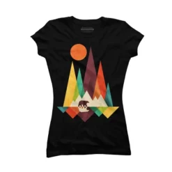 Junior's Design By Humans Mountain Bear By Radiomode T-Shirt -Women Clothing Shop GUEST 90c906fb d5ba 4606 9322 1a3c0b1ad2ab