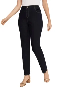Jessica London Women’s Plus Size Tall True Fit Straight Leg Jeans 9 Jessica London Women’s Plus Size Tall True Fit Straight Leg Jeans -Women Clothing Shop GUEST 973f5135 b113 41e3 8df7 6da9af58dd8e 1