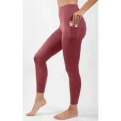 Yogalicious - Women's Carbon Lux High Waist Elastic Free Side Pocket 7/8 Ankle Legging -Women Clothing Shop GUEST 977f2787 23d5 46ae bd7b 5ce4ee572b8f