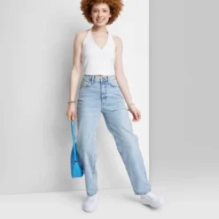 Women's High-Rise 90's Relaxed Slashed Straight Jeans - Wild Fable™ Light Wash 6 Women's High-Rise 90's Relaxed Slashed Straight Jeans - Wild Fable™ Light Wash -Women Clothing Shop GUEST 98b5eb66 27b1 4604 a66d 1c3aac4ab20b