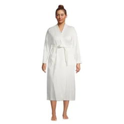 Lands' End Women's Supima Cotton Long Robe -Women Clothing Shop GUEST 9c4e92ab d89a 4314 a9e8 4427c6150bb2