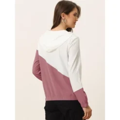 Allegra K Women's Color Block Drawstring Hem Long Sleeve Sport Hooded Zip Lightweight Jacket 7 Allegra K Women's Color Block Drawstring Hem Long Sleeve Sport Hooded Zip Lightweight Jacket -Women Clothing Shop GUEST 9ecc431d 51dc 4341 9479 eb565fc01528