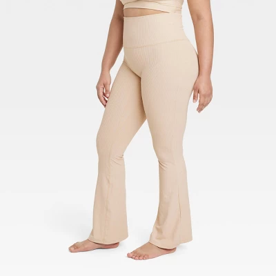 Women's Rib Flare Leggings - All In Motion™ 2 Women's Rib Flare Leggings - All In Motion™ - Image 2