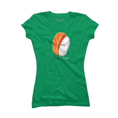 Junior's Design By Humans Sushi Hug By Andremullerdko T-Shirt 6 Junior's Design By Humans Sushi Hug By Andremullerdko T-Shirt - Image 6