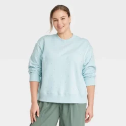 Women's Jeweled Pullover Sweatshirt - A New Day™ -Women Clothing Shop GUEST a5c28bfc c127 491a a0fd d4d282043c15