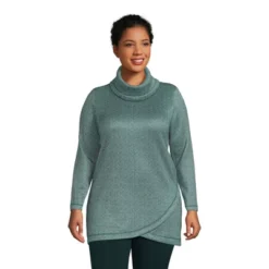 Lands' End Women's Sweater Fleece Tunic Cowl Neck Pullover 11 Lands' End Women's Sweater Fleece Tunic Cowl Neck Pullover -Women Clothing Shop GUEST a6b4dd70 5baa 4d9a a274 98ba55d80a19