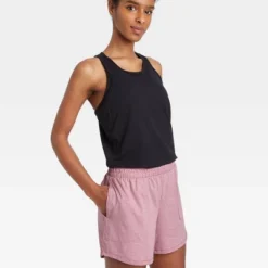 Women's Mid-Rise Knit Shorts 5" - All In Motion™ -Women Clothing Shop GUEST a6b5cb8d 3bd5 4b95 87bc a86a9ae914d7