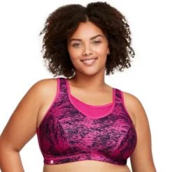 Glamorise Womens No-Bounce Camisole Elite Sports Wirefree Bra 1067 Fuchsia Print 9 Glamorise Womens No-Bounce Camisole Elite Sports Wirefree Bra 1067 Fuchsia Print -Women Clothing Shop GUEST a70c3a71 3752 401f ae85 fbdbe8c00ced