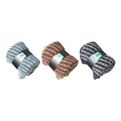 Mio Marino Womens Warm Wool Knitted Socks 3 Pack 3 Mio Marino Womens Warm Wool Knitted Socks 3 Pack - Image 3