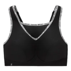 Glamorise Womens No-Bounce Camisole Sports Wirefree Bra 1066 Black -Women Clothing Shop GUEST a779bed0 4e74 4a91 accb dc0d8ab30560