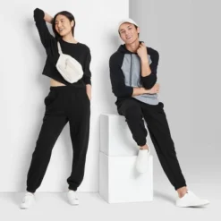 Women's High-Rise Fleece Sweatpants - Wild Fable™ -Women Clothing Shop GUEST a8bfe3f5 b70e 4523 8f20 4b8c341bbd9c