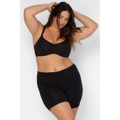 Smart & Sexy Comfort Cotton Lounge High-Waisted Biker Shorts 12 Smart & Sexy Comfort Cotton Lounge High-Waisted Biker Shorts - Image 12