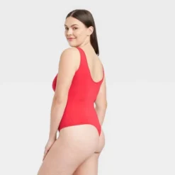 Women's Cotton Bodysuit - Auden™ Red 8 Women's Cotton Bodysuit - Auden™ Red -Women Clothing Shop GUEST a8f8e462 b44e 4bb2 a729 149ee2a9d84b