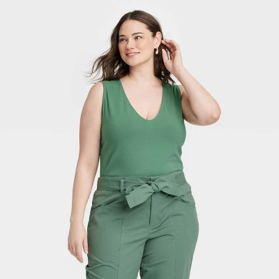 Women's V-Neck Bodysuit - A New Day™ 6 Women's V-Neck Bodysuit - A New Day™ - Image 6