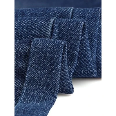 Agnes Orinda Women's Plus Size Pant Pockets Zip Up Button Fly Elastic Waist Denim Jeans 5 Agnes Orinda Women's Plus Size Pant Pockets Zip Up Button Fly Elastic Waist Denim Jeans - Image 5