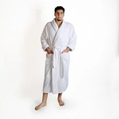 Men's Ultra-Absorbent Cotton Bathrobe By Blue Nile Mills -Women Clothing Shop GUEST b50fc0b7 aa29 4219 a107 4160ec90ff96