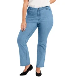June + Vie By Roaman's Women’s Plus Size Curvie Fit Bootcut Jeans -Women Clothing Shop GUEST b52c59b8 f7b9 4317 be4f baa041ed531b