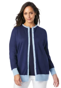 Jessica London Women’s Plus Size Fine Gauge Cardigan -Women Clothing Shop GUEST b6925b4f 5972 407e a796 01e477102bb7