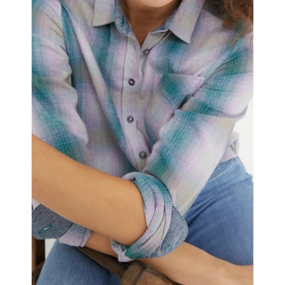 FatFace Womens Olivia Check Shirt 2 FatFace Womens Olivia Check Shirt - Image 2