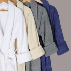 Men's Ultra-Absorbent Cotton Bathrobe By Blue Nile Mills -Women Clothing Shop GUEST bddf300f 6911 477d 9017 44dac83b63cb