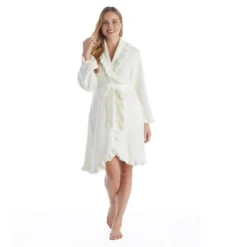 Softies 36" Ruffle Chenille Robe -Women Clothing Shop GUEST bf95cc3c 3a49 4445 911a 77c98797bdb4